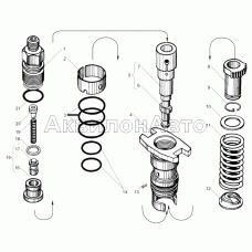 Секция топливного насоса высокого давления