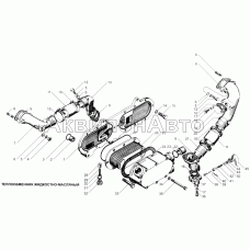 Теплообменник жидкостно-масляный