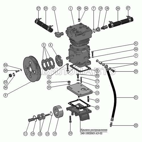 Установка компрессора. Установка компрессора.