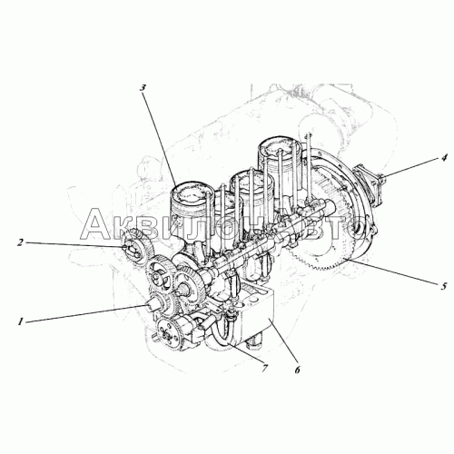 Дизель 442-55P-00c1 Дизель 442-55P-00c1