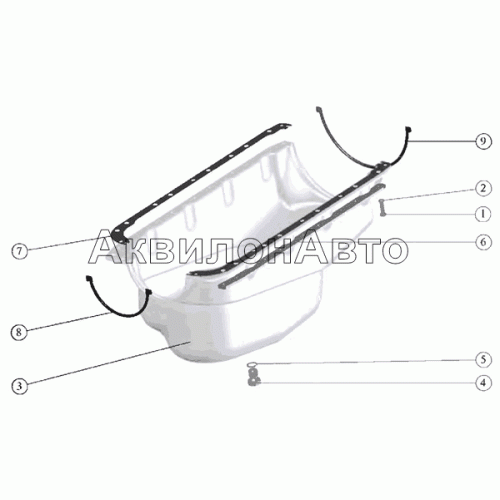 Система смазывания Установка масляного картера Система смазывания Установка масляного картера