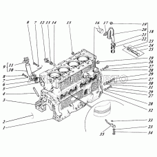 Блок картер 448-01c1-01