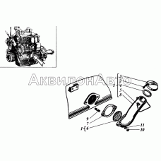Патрубок маслоналивной