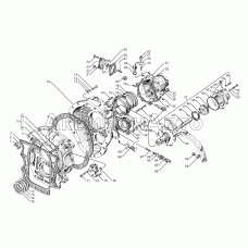 Картер демультипликатора коробки передач (алюминиевый)