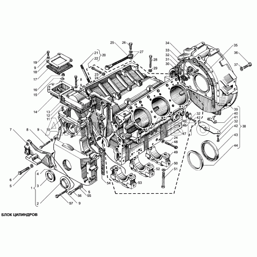 Блок цилиндров