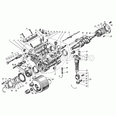 Корпус топливного насоса высокого давления
