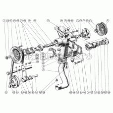 Водяной насос и натяжитель Водяной насос и натяжитель