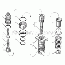 Секция топливного насоса высокого давления