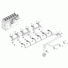 Жгут форсунок 536-30-372400-010