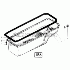 Крышка картера нижняя СМД-31, -31А, -31.01, 31Б.04