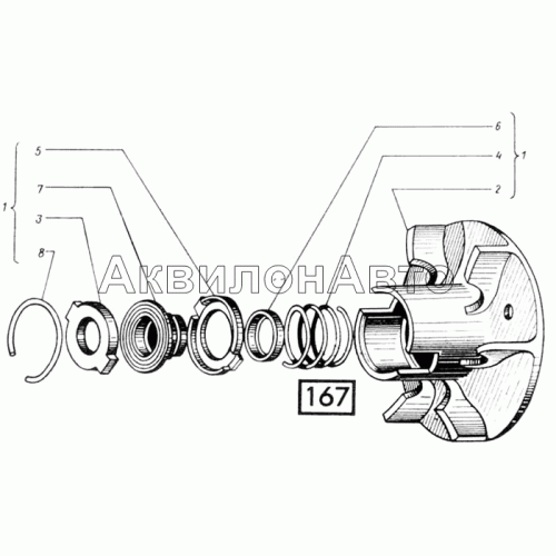 Уплотнение СМД-14НГ,-14БН,-15Н,-19,-20 Уплотнение СМД-14НГ,-14БН,-15Н,-19,-20