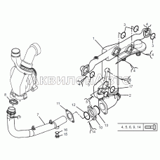 Теплообменник жидкостно-масляный