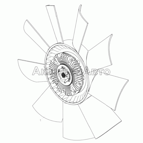 658.1308002 Установка вентилятора 658.1308002 Установка вентилятора