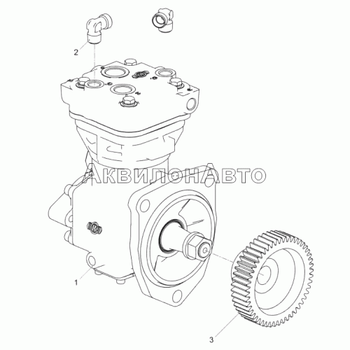 5340.3509010-30 Компрессор пневматического тормоза