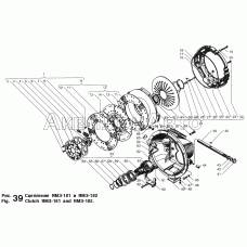 Сцепление ЯМЗ-181 и ЯМЗ-182