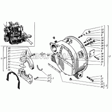Картер маховика