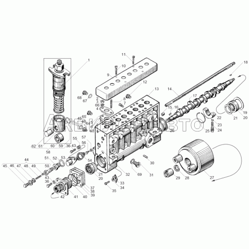 Топливный насос высокого давления Топливный насос высокого давления
