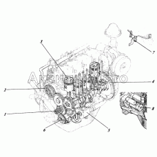 Дизель 442-25-1ПИ-00с1