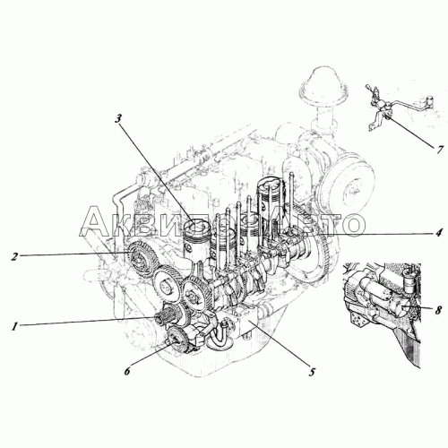 Дизель 442-25-1ПИ-00с1 Дизель 442-25-1ПИ-00с1