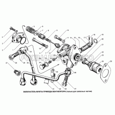 Включатель муфты привода вентилятора (только для запасных частей)