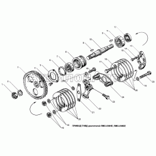 Привод ТНВД двигателей ЯМЗ-236БЕ, ЯМЗ-236НЕ