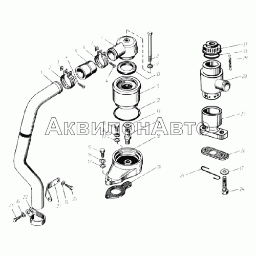 Вентиляция картера Вентиляция картера