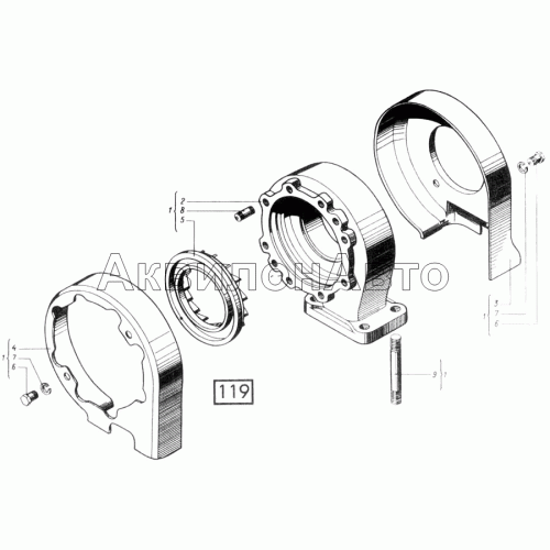 Корпус средний СМД-17,-17Н.01,-17Н.02,-17Н.03,-17Н.04,-18,-18Н.01,-18Н.02,-18Н.03,-18Н.04 Корпус средний СМД-17,-17Н.01,-17Н.02,-17Н.03,-17Н.04,-18,-18Н.01,-18Н.02,-18Н.03,-18Н.04