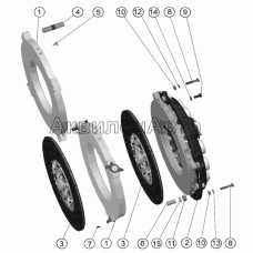 Установка муфты сцепления