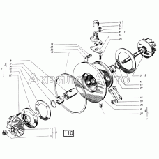 Турбокомпрессор ТКР8,5Н-3 СМД-14НГ,-14БН,-15Н,-19,-20