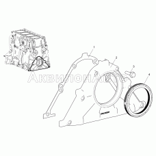 Крышка блока передняя 5340-30-100200-020