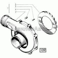 Турбокомпрессор ТКР8,5Н-3 СМД-14НГ,-14БН,-15Н,-19,-20