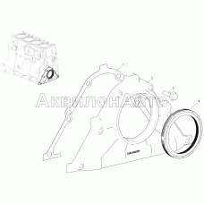 Крышка блока передняя