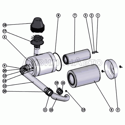 Воздухоподводящий тракт
