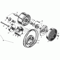 Вентилятор Д37Е-1308010А2-02