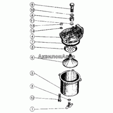 Фильтр топливный грубой очистки Фильтр топливный грубой очистки