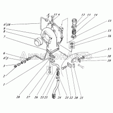 Система турбонаддува 442-59-18с1