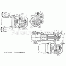 Установка гидронасосов