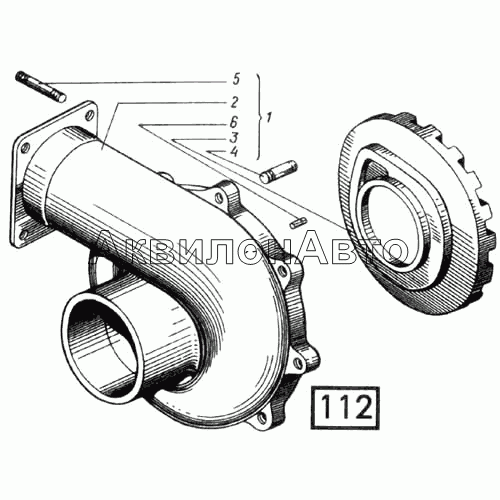 Турбокомпрессор ТКР11Н-10 СМД-14НГ,-14БН,-15Н,-19,-20 Турбокомпрессор ТКР11Н-10 СМД-14НГ,-14БН,-15Н,-19,-20