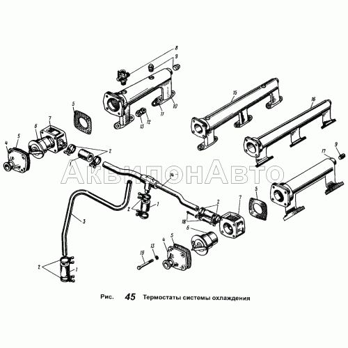 Термостаты системы охлаждения Термостаты системы охлаждения