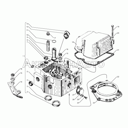 Индивидуальная головка цилиндра Индивидуальная головка цилиндра