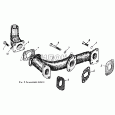Газопровод дизеля Газопровод дизеля
