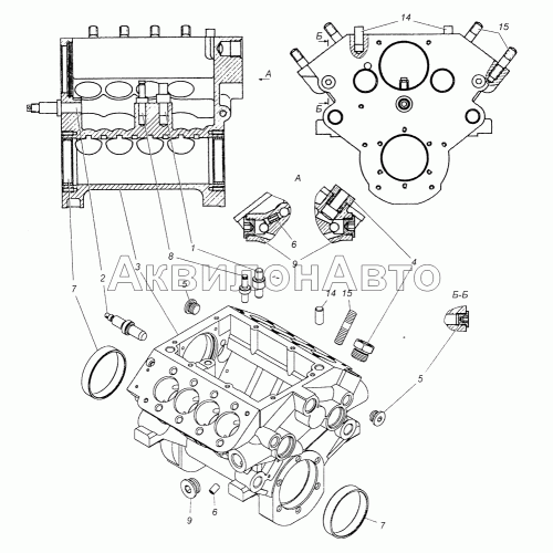 337.1111020-30 Корпус топливного насоса в сборе 337.1111020-30 Корпус топливного насоса в сборе