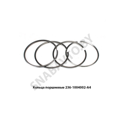 236-1004002-А4 Кольца поршневые комплект