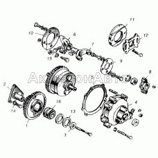 Привод агрегатов