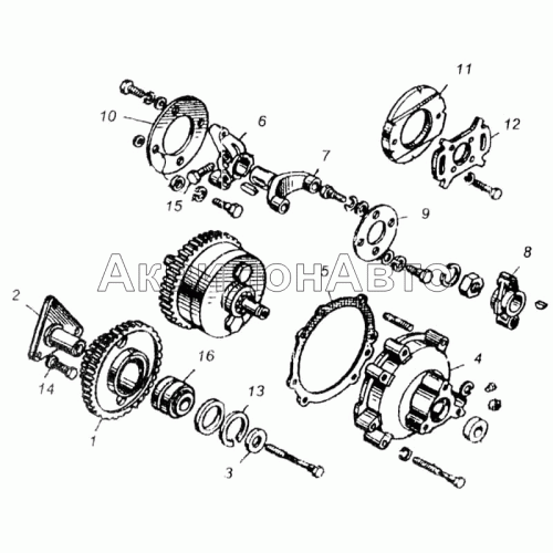 Привод агрегатов