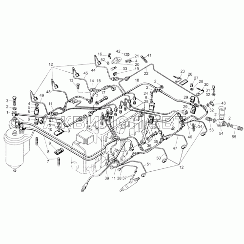 Топливные трубопроводы