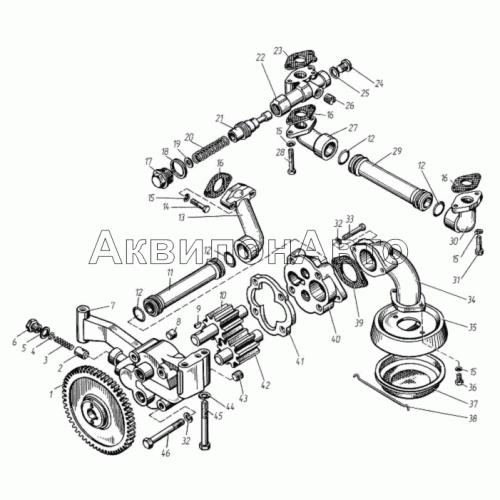 Насос масляный