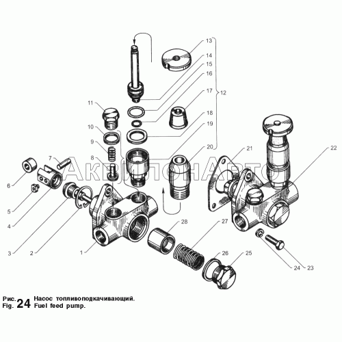 Насос топливоподкачивающий