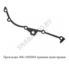 406-1002068 Прокладка крышки цепи правая