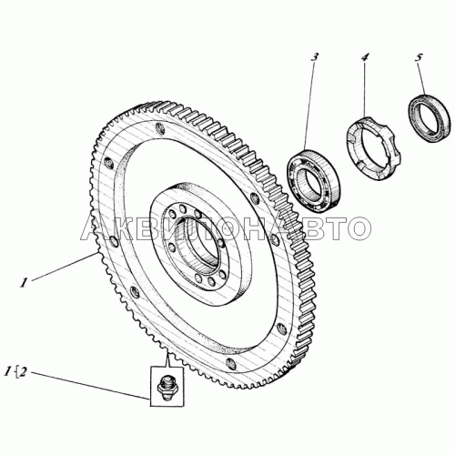 Маховик 41С-04с2-20